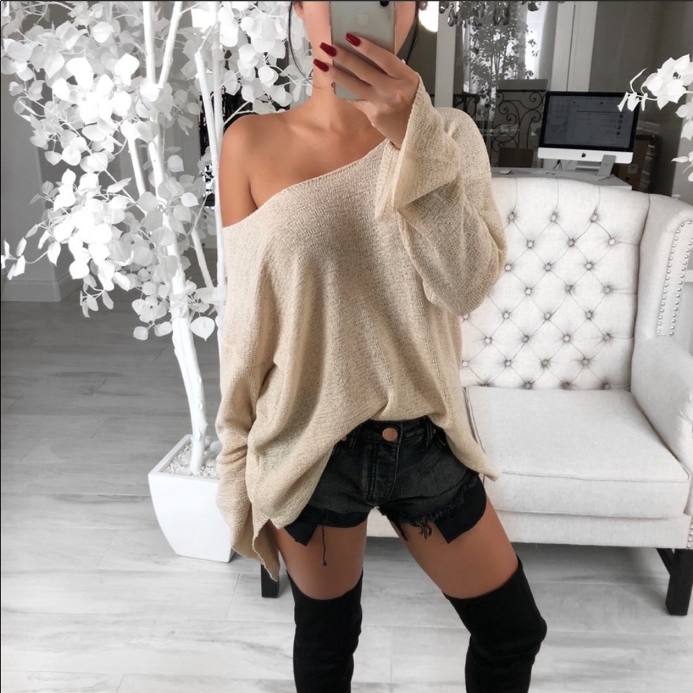OTS cream LS top